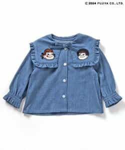 特価ブランド ☆SALE☆PEKO＆POKO フリルセーラーカラーチュニック（V414904 化粧水・ローション・トナー