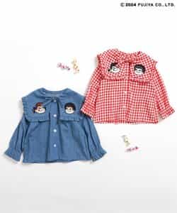☆SALE☆PEKO＆POKO フリルセーラーカラーチュニック（V414904