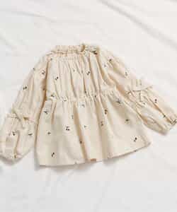 ★SALE★【リンク】袖リボンハート・さくらんぼ刺繍チュニック