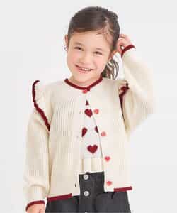 【リンク】ニットビスチェ＆カーディガンセット_マシンウォッシャブル