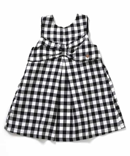 ★SALE★【リンク】リボンタックジャンパースカート