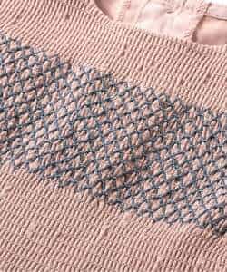 フラワー刺繍ワンピース_980950