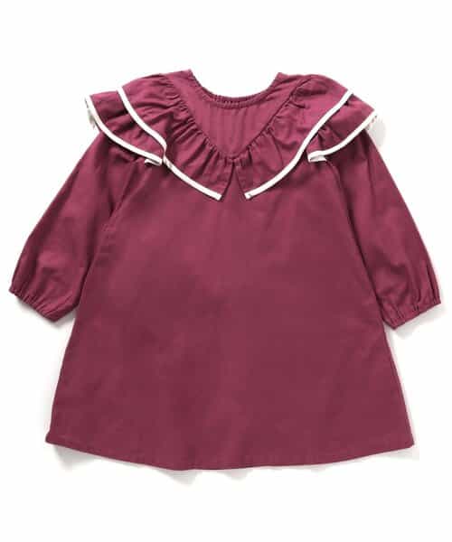 ★SALE★WEB限定 パイピングフリルヒロインワンピース