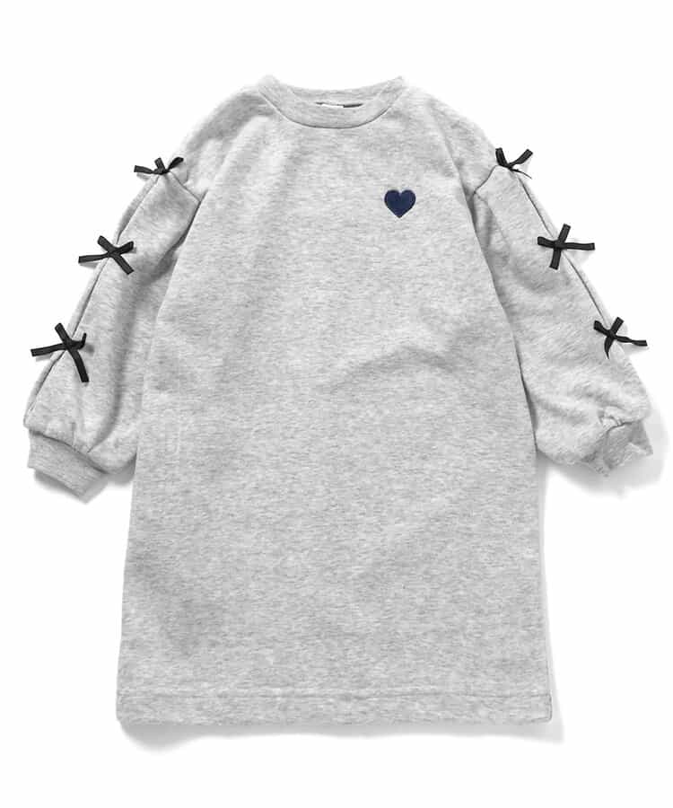 WEB限定 袖リボンワンピース