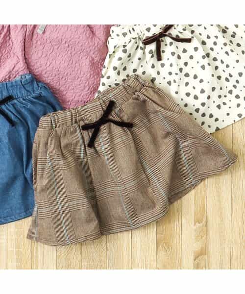 ★【アウトレット】期間限定SALE★インパンツ付きギャザースカート