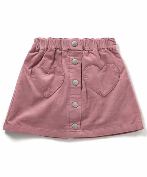 ハートポケットインパンツ付きスカート