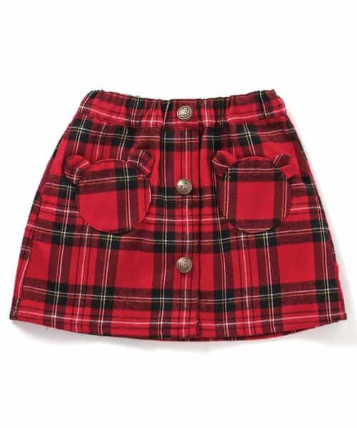 ★SALE★【リンク】tiny bear チェックスカート