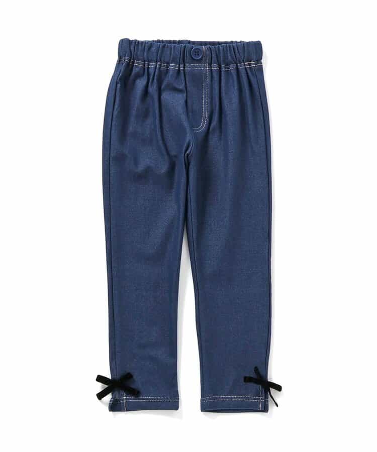 7days Style/裾リボンパンツ 10分丈（V420024）|apres les cours 