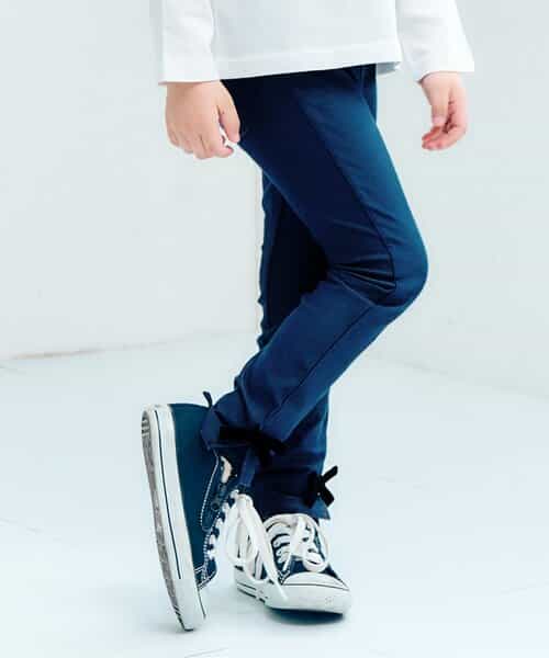 ★【BLACKFRIDAY】期間限定SALE★裾リボン/7days Style pants  10分丈