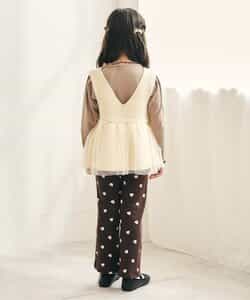 バラエティフレアパンツ/Look at Me!Pants  10分丈_922980