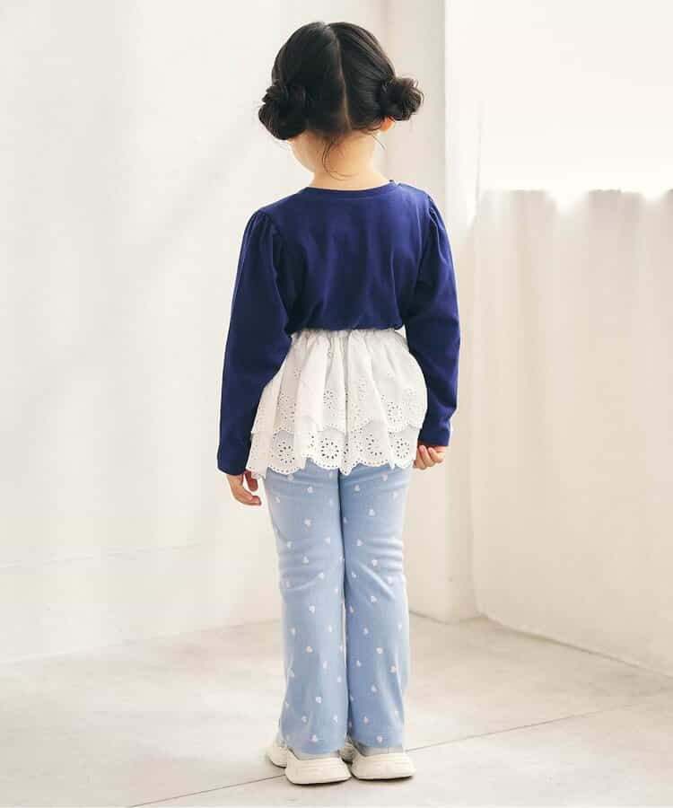 バラエティフレアパンツ/Look at Me!Pants  10分丈_922997
