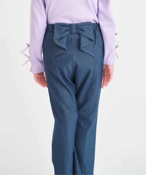 ★SALE★バックリボンカットソーパンツ 10分丈