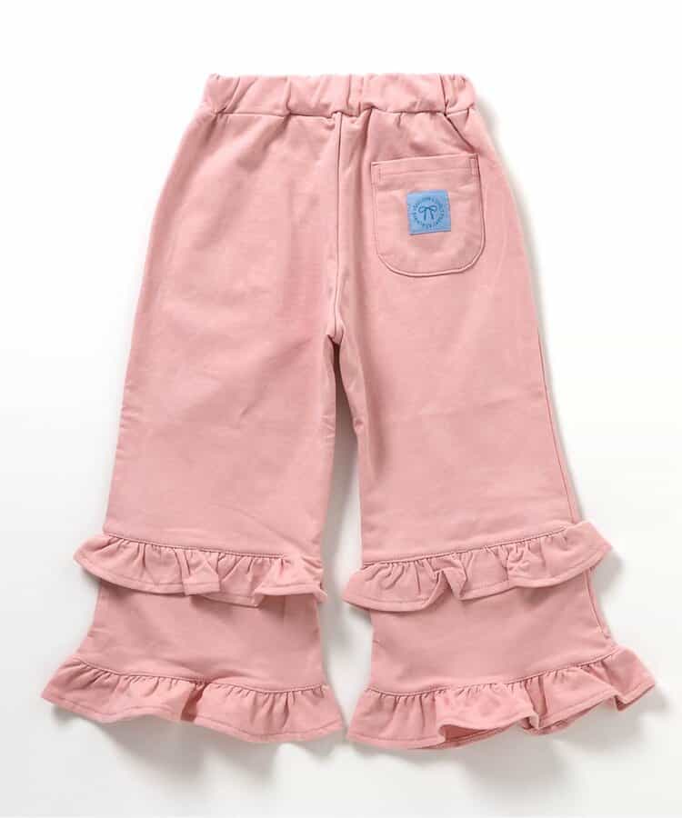 ダブルフリルスウェットパンツ  10分丈_964603