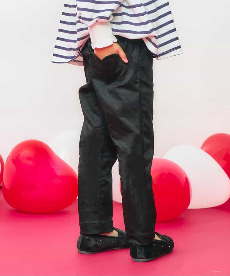 ★SALE★ハートポケットきゅんパンツ（テーパード） 10分丈