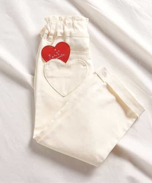 ★SALE★ハートポケットきゅんパンツ（テーパード） 10分丈