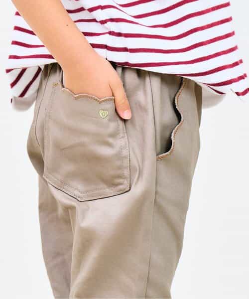 ★SALE★スカラップポケットきゅんパンツ（スキニー） 10分丈