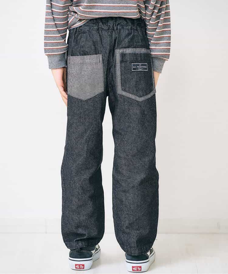 【リンク】スタンダードタックパンツ  10分丈