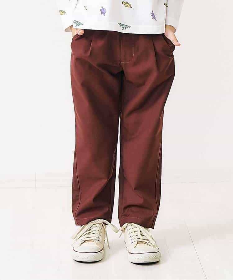 【リンク】スタンダードタックパンツ  10分丈