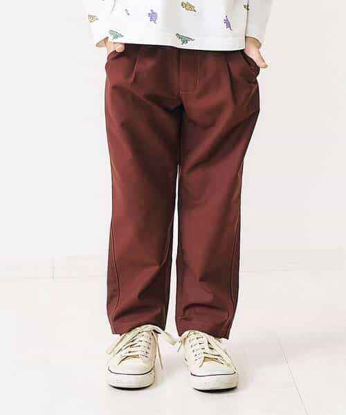 【リンク】スタンダードタックパンツ  10分丈