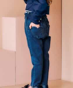 ★SALE★ハートポケットきゅんパンツ  10分丈