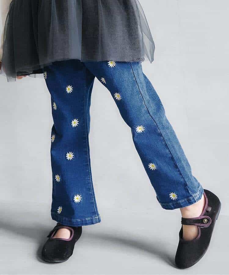 刺繍きゅんパンツ  10分丈