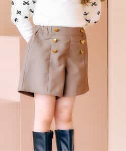 ハートポケットショートパンツ  ショート丈