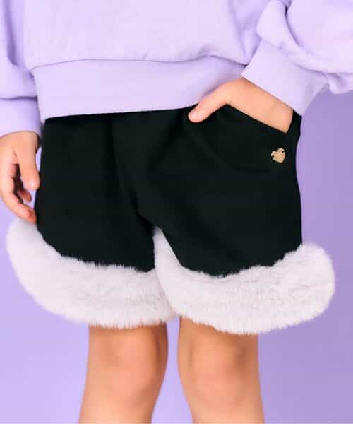 ★SALE★WEB限定 ファー付きショートパンツ