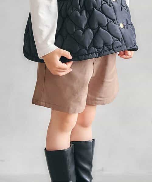 ハートポケットショートきゅんパンツ  ショート丈