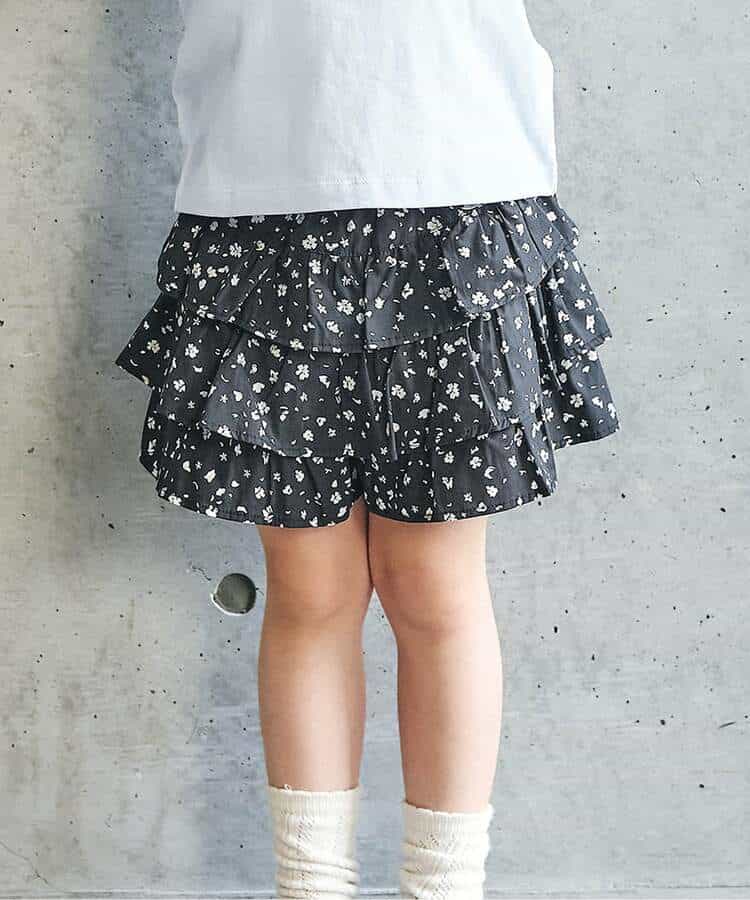ティアードキュロットパンツ