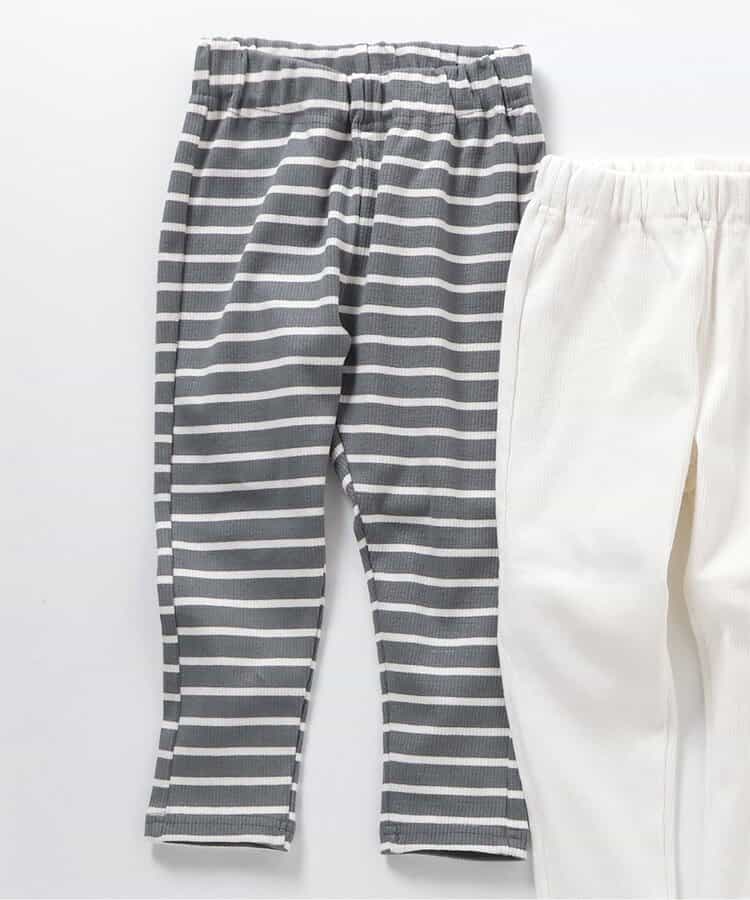 ★SALE★7days Style/リブレギンス 10分丈