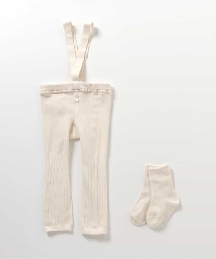 サスペンダー付きレギンス＆ソックスセット