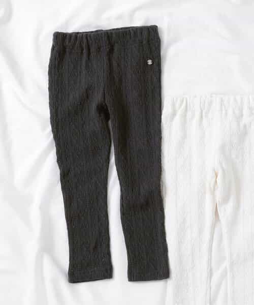 ケーブルレギンス  10分丈