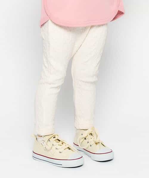 ケーブルレギンス  10分丈