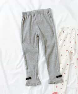 裾フリルレギンス/7days Style pants  10分丈