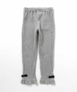 裾フリルレギンス/7days Style pants 10分丈（V424915）|apres