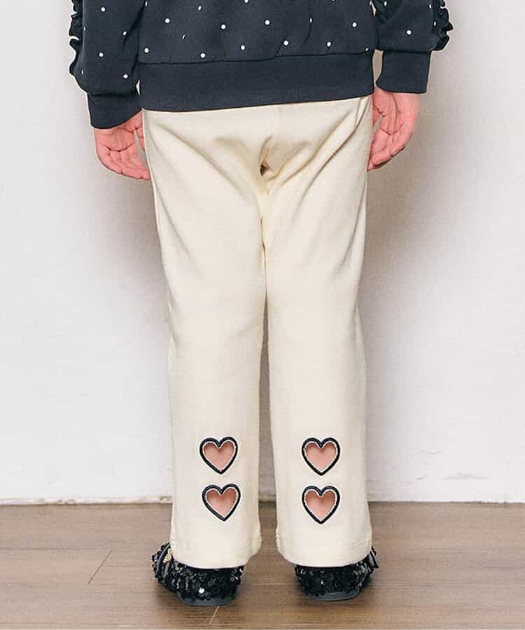 後ろハートフレア/7days Style pants  10分丈