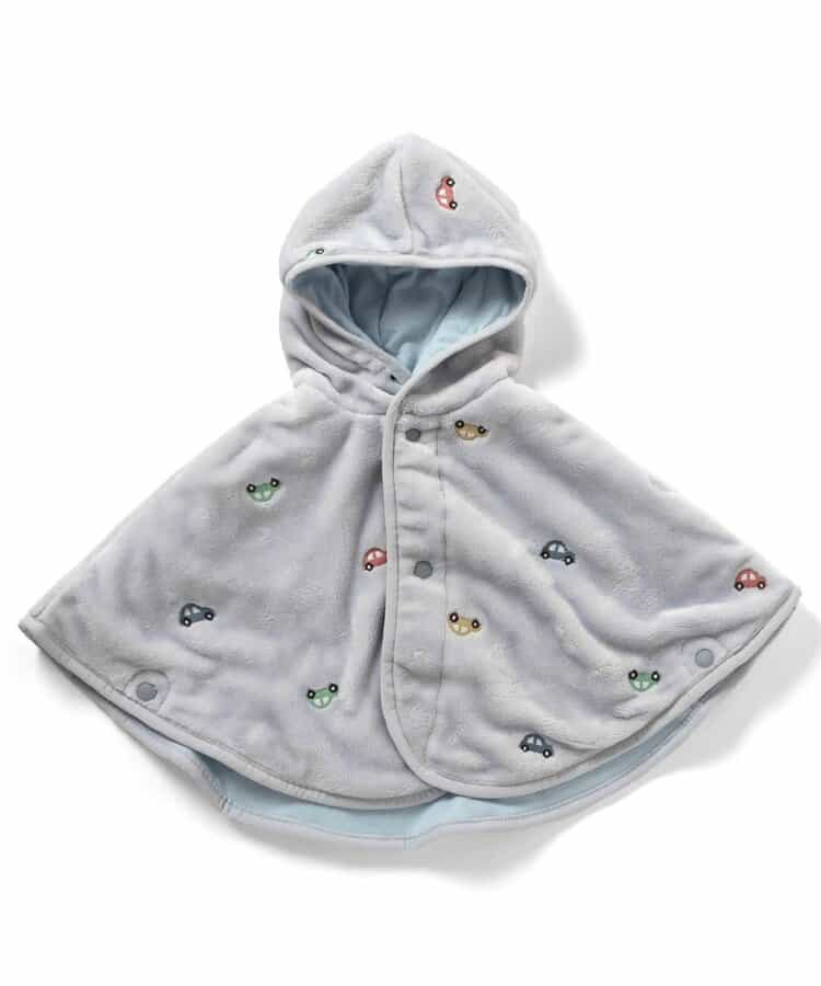 ボア刺繍マント