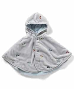 ボア刺繍マント