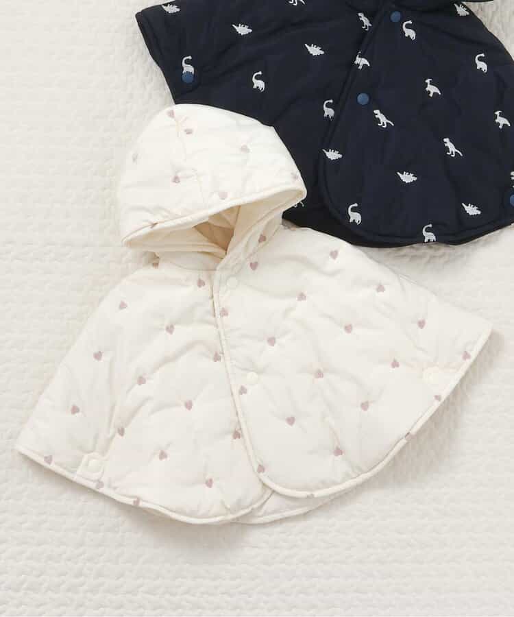 中綿刺繍マント