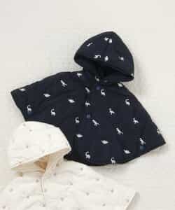 中綿刺繍マント