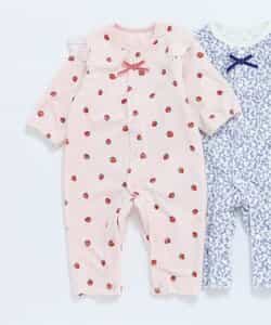 べロア総柄カバーオール