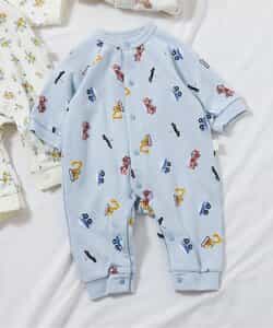 WEB限定 裏毛4柄カバーオール