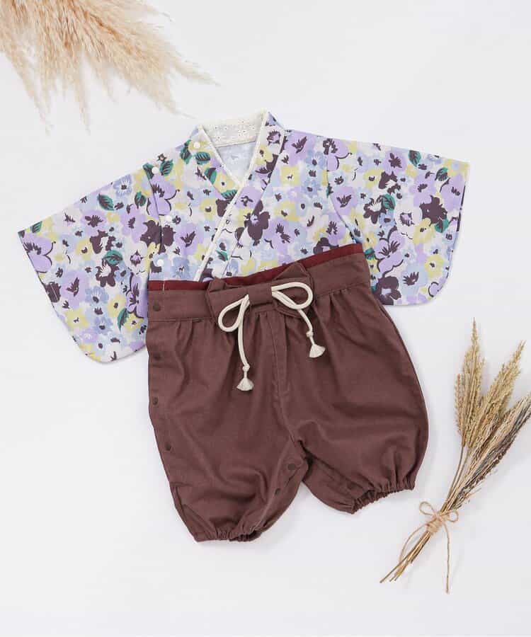 おめかし袴カバーオール