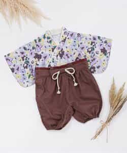 おめかし袴カバーオール