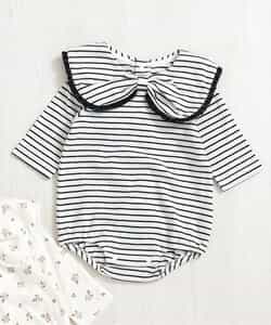 ★SALE★リボン衿ボディースーツ