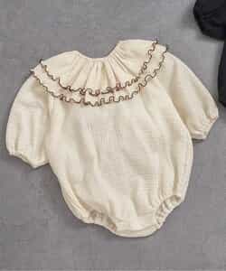 つけ衿付きボディースーツ（V434065）|apres les cours（アプレ