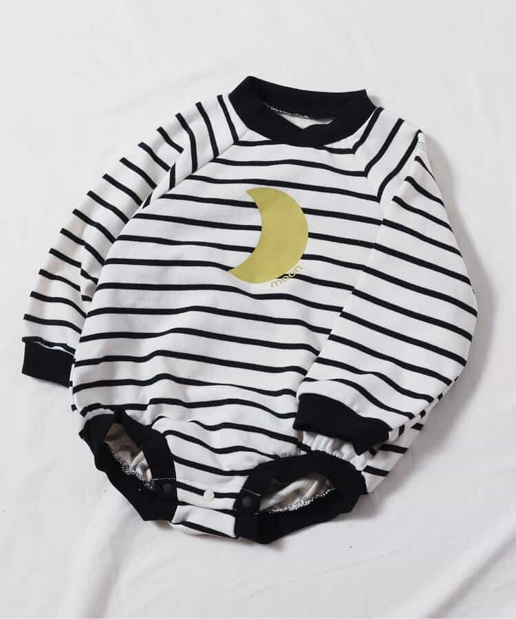 WEB限定 ラグランスリーブボディースーツ