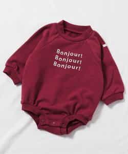 WEB限定 ラグランスリーブボディースーツ