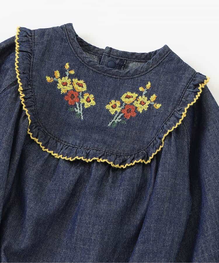 クロスステッチ刺繍ボディースーツ_949429