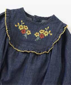クロスステッチ刺繍ボディースーツ_949429